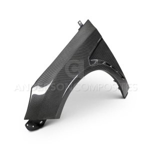 Ford Focus Fender - Front - Anderson Composites - Type-GR - Carbon Fiber - `16-`18
